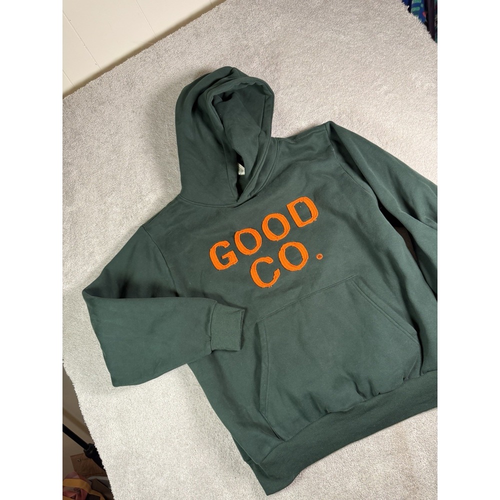 Elevation Church Good Co Hoodie L* Green  Ecclesiastes 4:9 Christian Unisex